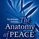 The Anatomy of Peace book cover blue